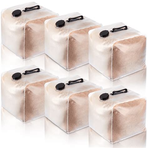 6 Pieces Swimming Pool Ladder Weights, Universal Plastic Pool Step ...