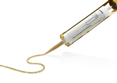 Buy Hemway Clear Glitter Crystal Clear Sealant & Adhesive (Clear - Gold ...