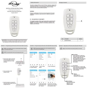 Image result for Skylink Remote Program