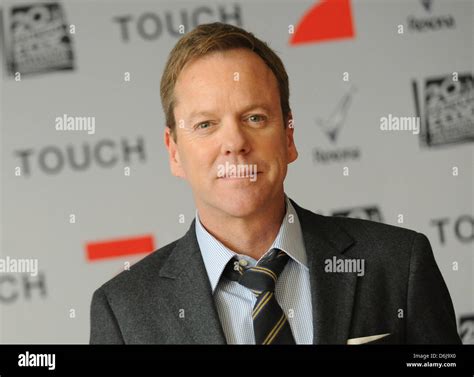 Canadian actor Kiefer Sutherland attends a photocall for his new ...