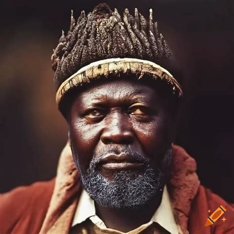 Portrait of Jomo Kenyatta, leader of Kenya on Craiyon