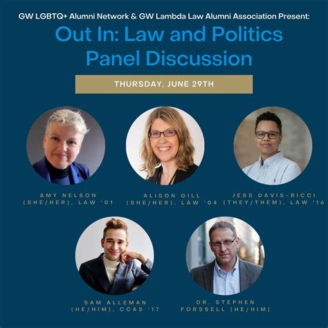 GW Law Alumni Relations on LinkedIn: 🌈 Celebrate pride month and support fellow GW Law alumni ...