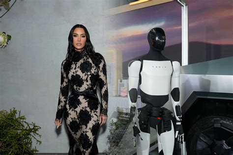 Kim Kardashian has befriended Optimus, the Tesla bot | TechCrunch