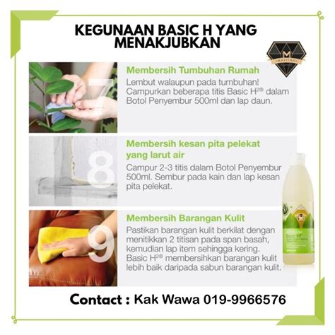 9 Kegunaan Basic H Shaklee Yang Perlu Anda Tahu - Shaklee Basic H
