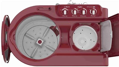 Whirlpool 8.5 kg 5 Star Semi Automatic Top Load Washing Machine Red ...