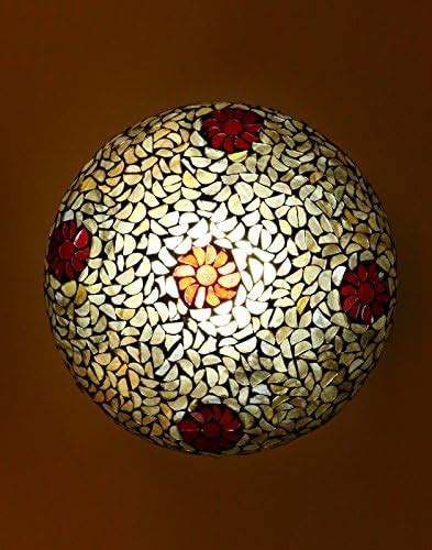 Somil Led Compatible Round Mosaic Ceiling Lamp Light for Home, Office ...