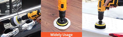 FI FIDROXIMPERIA Fidrox Premium Car Foam Drill 3-Inch Buffing And 11 ...