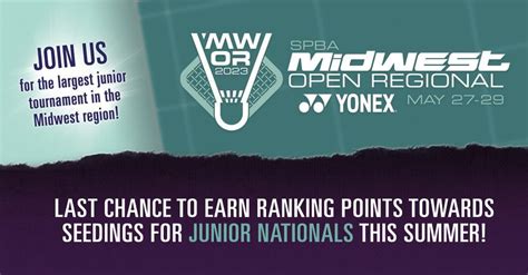 2023 YONEX SPBA Midwest Open Regional Championships, Shannon Pohl ...