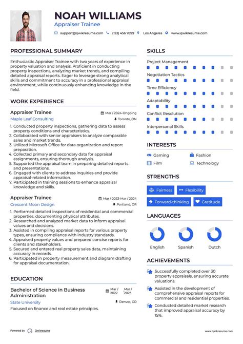 10+ Appraiser Trainee Resume Samples & Templates for 2025
