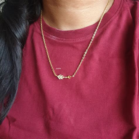Minimal Delicate Necklace – Jaipri