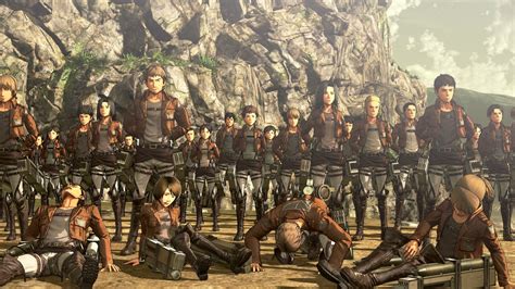 Attack on Titan: Wings of Freedom 4K Ultra HD Game Wallpaper