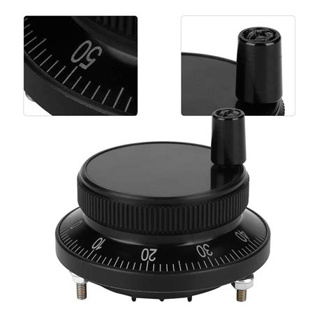 Buy Water-Resistant Aviation Aluminum 5V Hand Wheel Pulse Encoder Mill ...