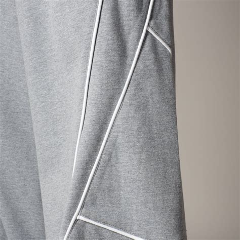 GREY MILANGE VERTEX FLEECE BAGGY SWEATPANTS – Hophead