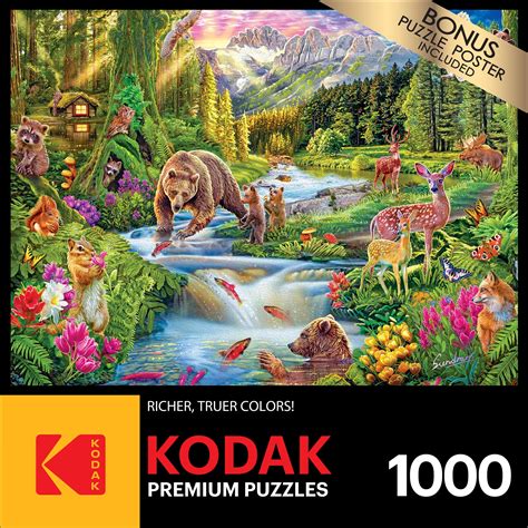 Buy Cra-Z-Art Kodak 1000-Piece Wild Frontier Adult Jigsaw Puzzle Online ...