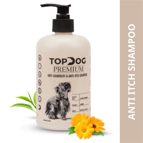 Buy TopDog Premium Anti Dandruff and Anti Itch Shampoo for Dogs and ...