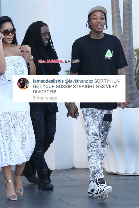 Deelishis Defends Dating Wiz Khalifa: He's VERY divorced! + Makes ...