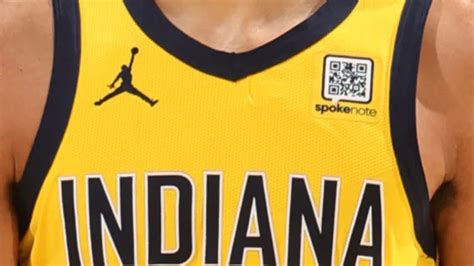 Pacers QR code patch, explained: What is Spokenote and how does uniform ...
