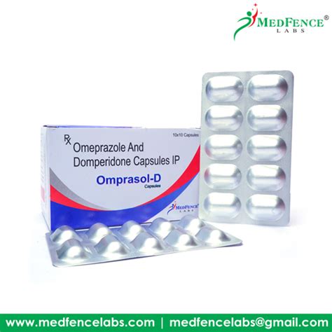 OMPRASOL-D (STRIP) Capsules MEDFENCE LABS