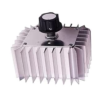 Ac 220V 5000W Scr Voltage Speed Controller Dimming Dimmers Thermostat ...