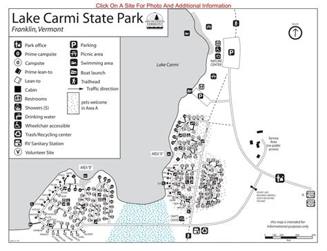 Lake Carmi State Park Interactive Campground Map & Guide (pdf)