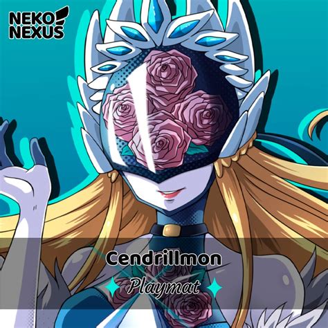 Playmat Cendrillmon - Digimon Card Game - 14"x24" / 34.5X59 Cm - Etsy