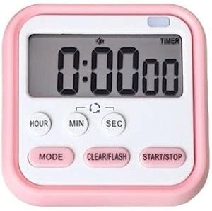 VERPHX Digital Kitchen Timer with Mute/Loud Alarm Switch ON/Off Switch ...
