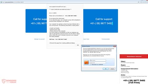 Image result for Windows Support Scam