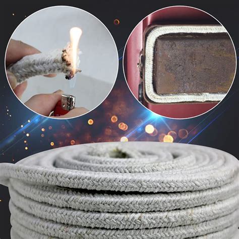 Jonoisax Wire Rope Gasket, Ceramic Fiber Rope Seal, Furnace India | Ubuy