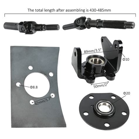 Front+Rear Axle Kits 1500W Differential Motor Tie India | Ubuy