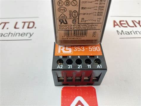 Schrack Mt306230 Multimode Relay Coil With Socket Base – Aeliya Marine Tech