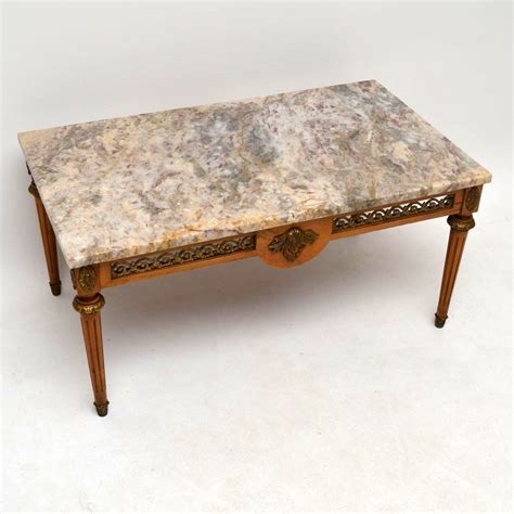 Antique Marble Coffee Table