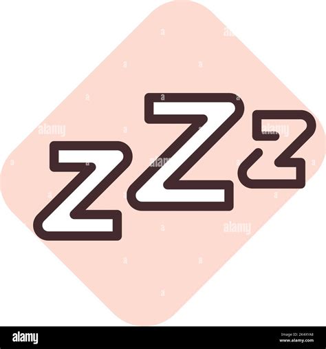 Schlafender Zzz Schwarzer Hintergrund Zzz Illustration