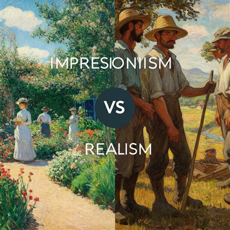 Impressionism vs. Realism: Which Art Style Speaks to You? - Paintersdiary