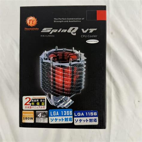 希少品/thermatake spinQ vt CPUクーラー