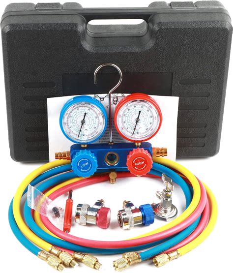 Amazon.com: Daysyore 3 Way A/C Air Manifold Gauge Set Fits for R-134a R ...