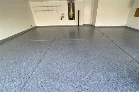 Garage Epoxy Coating with Decorative Flakes and Sealer Coat - DC ...