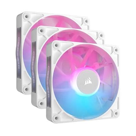 Buy Corsair RX120 RGB PWM White Case Fan (Triple Pack)