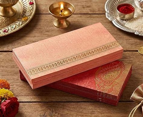 eSplanade Money Gift Envelopes Shagun Lifafa - Multi Color Pack of 50 ...