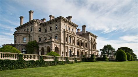 Newport Mansion Marble The Marble House In Newport, Rhode Island. It