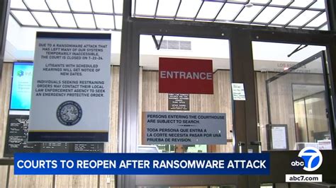 LA Superior Courts closed Monday following ransomware attack; jury duty ...