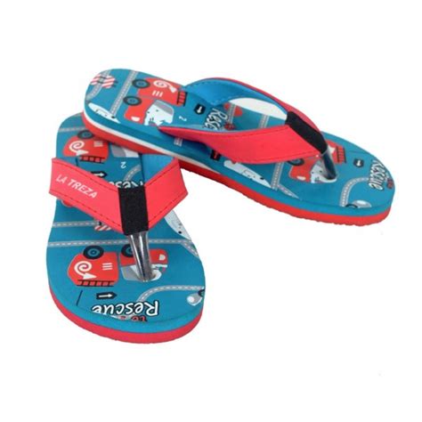 Car Character Blue Color Flip-Flop Slippers for Kids - Buy Hawai Chappal