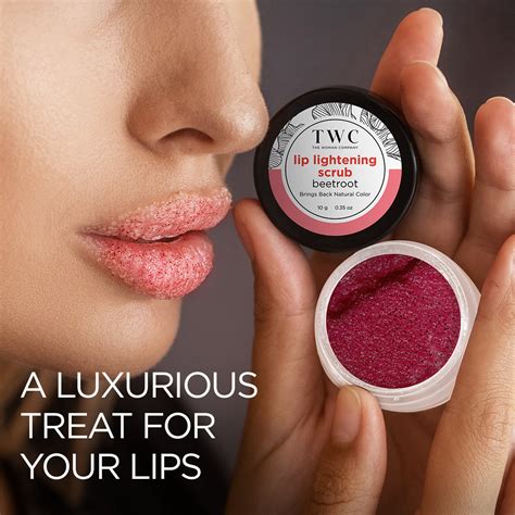 Lip Lightening Scrub – The Woman Company