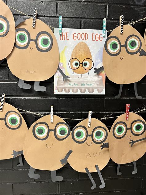 The Bad Seed and The Good Egg | Book themed activities, Preschool art ...