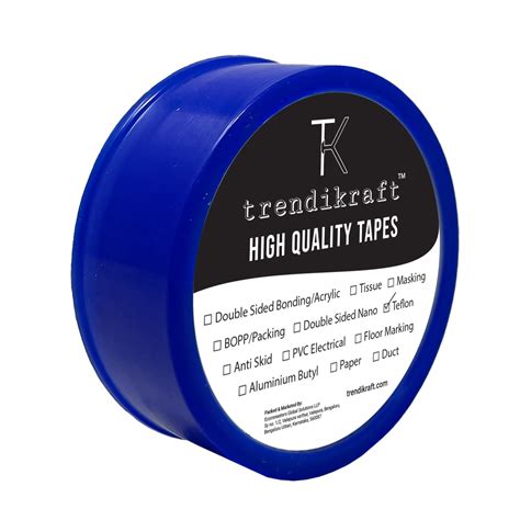 TRENDIKRAFT 12mm x 10 meters Pack of 1 Teflon Thread Sealing Tape for ...