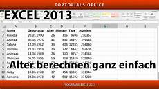 excel geburtstag berechnen alter berechnen in excel jahre monate tage stunden excel geburtstag berechnen alter berechnen in excel jahre monate tage stunden