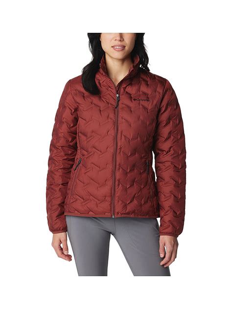 Buy Red Delta Ridge Down Jacket for Women Online at Columbia Sportswear ...
