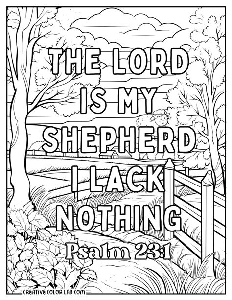 Bible Verse Coloring Pages Kids [2025]