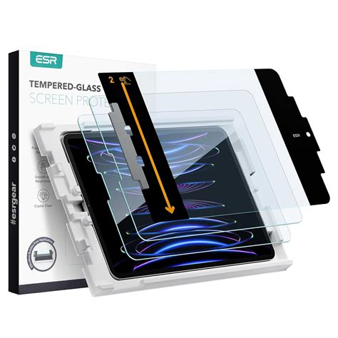 ESR 2 Pack Screen Protector for iPad Pro 11 Inch (2022/2021/2020/2018 ...