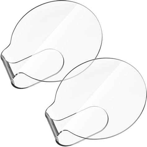 Amazon.com : 2 Pieces Makeup Mixing Palette Makeup Mixing Tray Acrylic ...