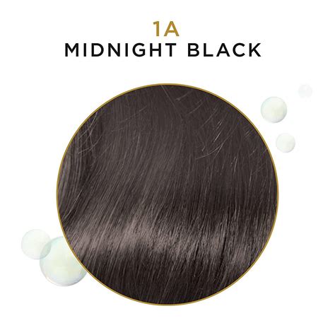 Midnight Black Hair Color